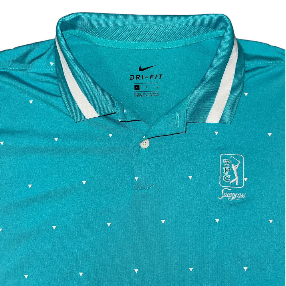 Nike Dri-Fit TPC Sawgrass Golf‎ Polo - Size: L